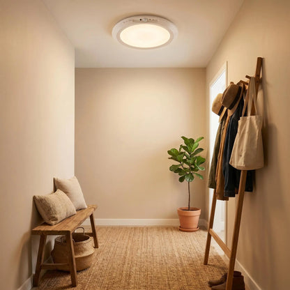 Ceiling Light with Magnetic Sensor, 15 RGB Color-Changing Modes, Large 7000 Mah Rechargeable Battery, round LED Lamp