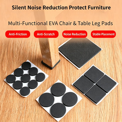 Non Slip Furniture Pads - Self Adhesive EVA Foam Furniture Grippers, anti Skid Furniture Feet, Hardwood Floor Protector for Couch Stoppers
