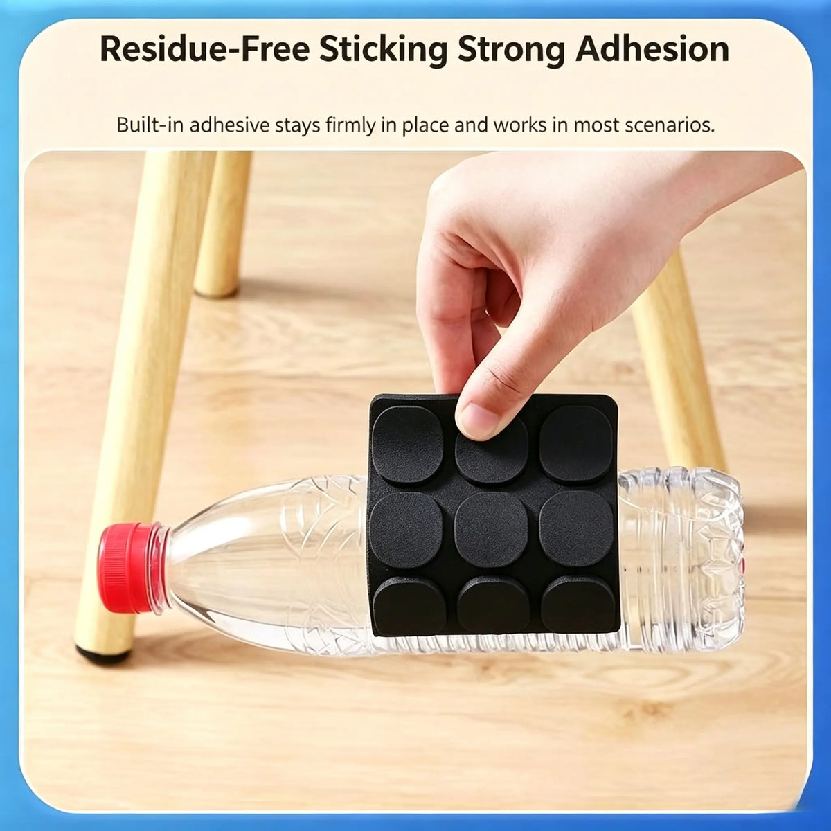 Non Slip Furniture Pads - Self Adhesive EVA Foam Furniture Grippers, anti Skid Furniture Feet, Hardwood Floor Protector for Couch Stoppers