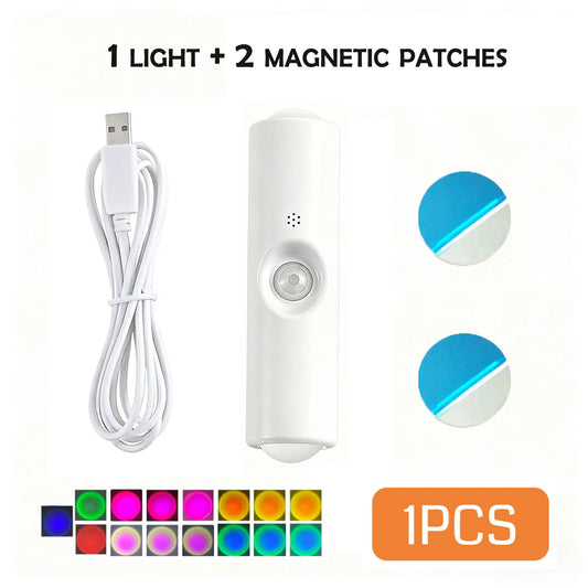RGB Sensor Wall Light Color Glow for Hallway & Stairs Motion-Activated LED Lighting for Home Decor